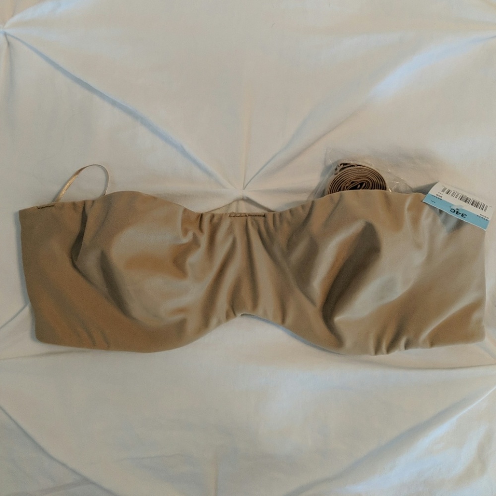 Last chance! NWT Strapless Nude Bra